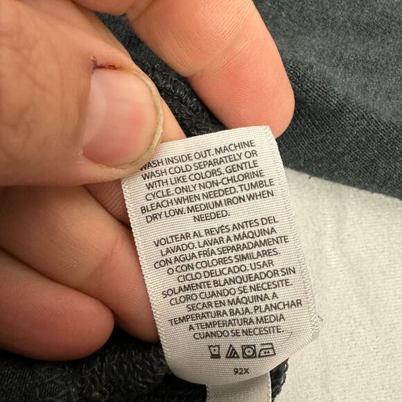 Time And Tru XL Black Soot Hoodie Sweatshirt For Women Comfortable Design - Picture 6 of 7